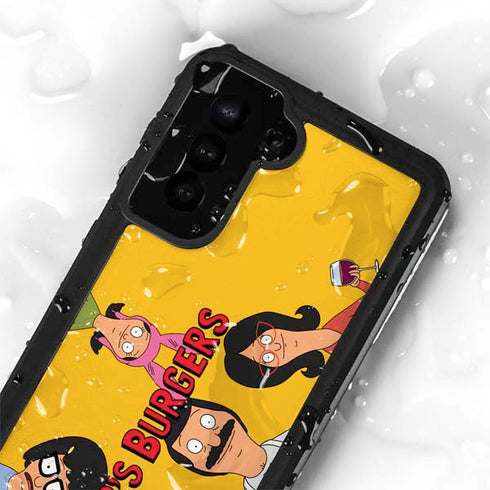 Bobs Burgers Stare Galaxy S24 Plus Waterproof Case